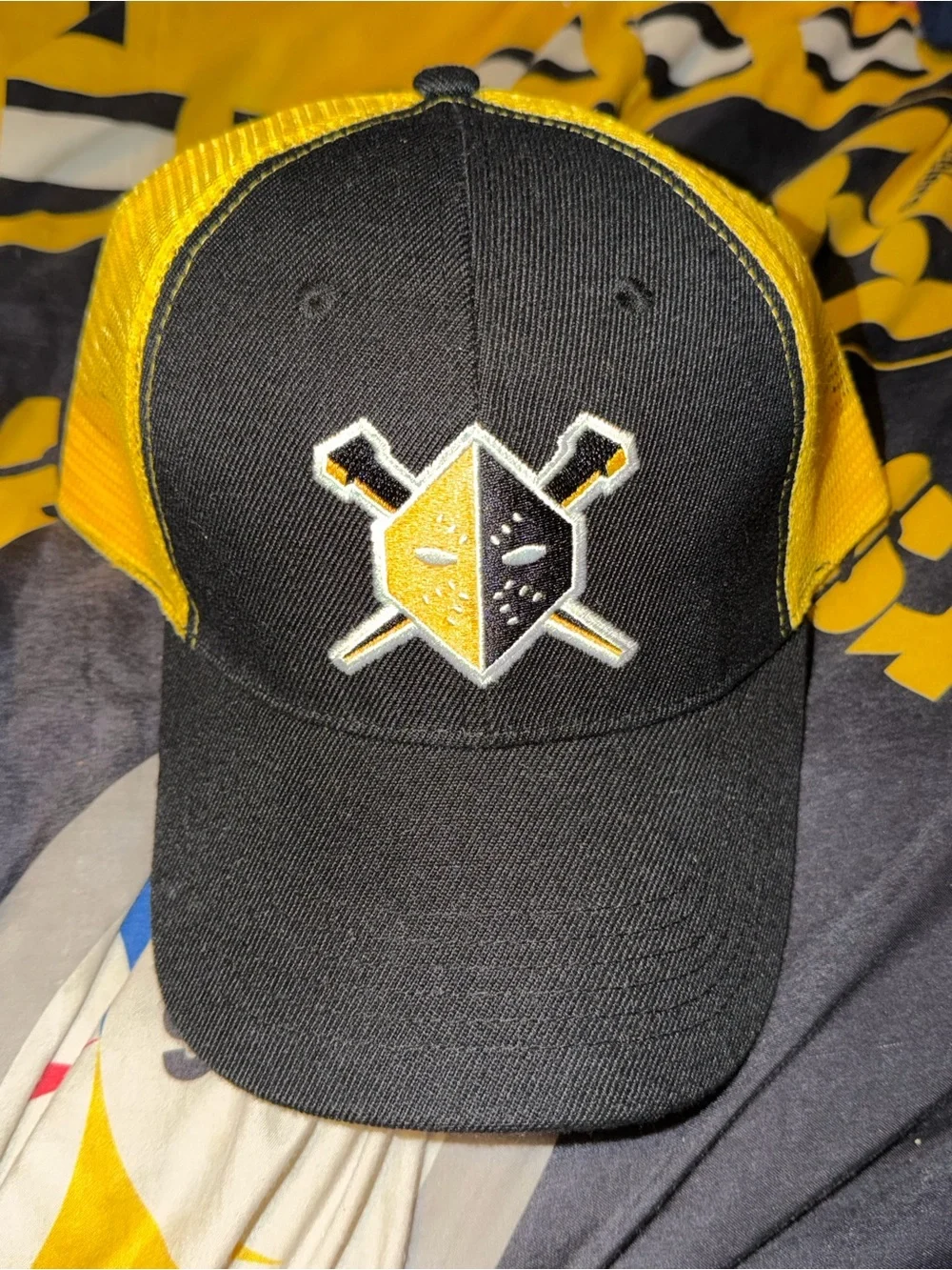 Apc Echl Hockey Wheeling Nailers Hat Cap Brand New Adjustable SnapBack China MDE